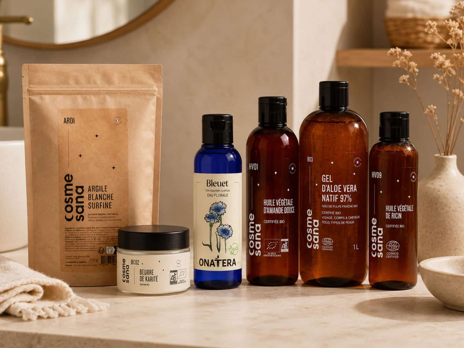 6 produits de beauté naturels à avoir dans sa salle de bain