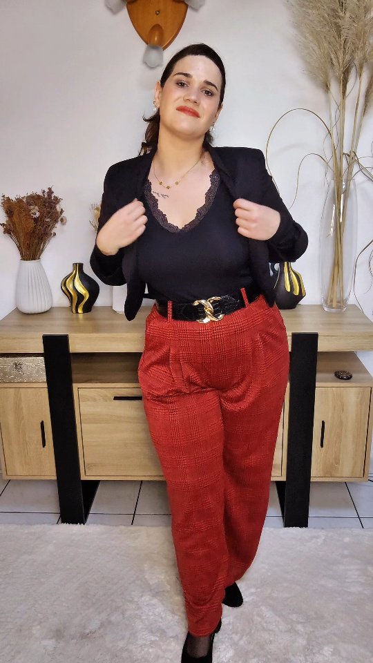 Pantalon tartan Halara