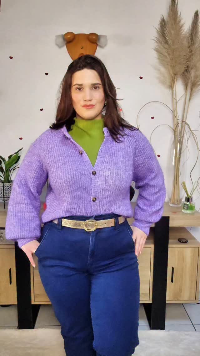 Le violet et le vert